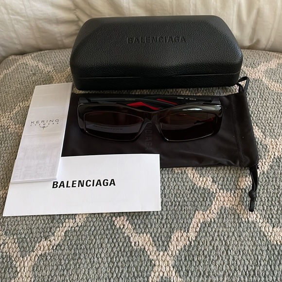 BALENCIAGA 59MM Rectangle Sunglasses - Picture 15 of 15